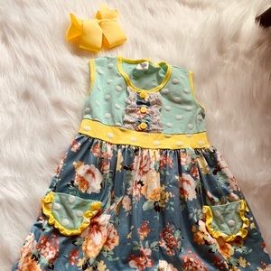 Boutique girls size 6 dress